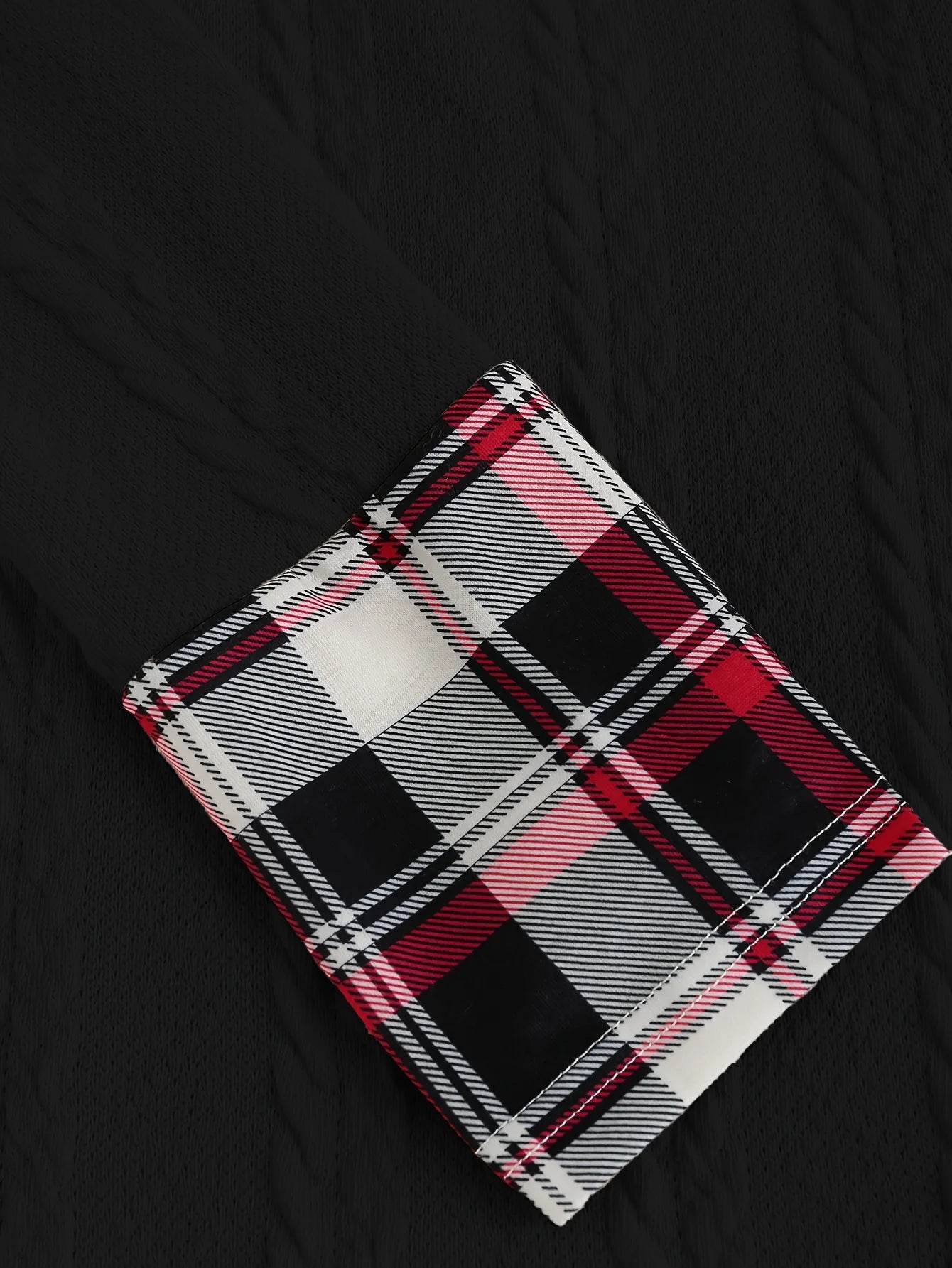 Robe Tricot Femme Capuche Carreaux - Taille Haute Manches Longues Ligne A Automne - badassmood