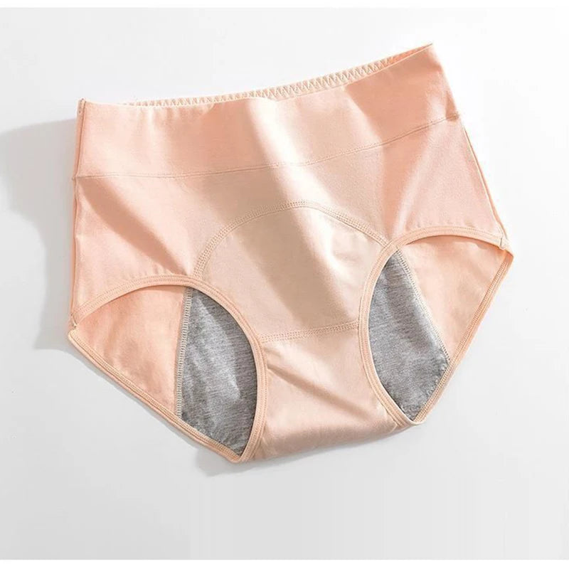 Panties for Menstruation Cotton Menstrual Panties High Waist Period Underwear Culotte Menstruelle Leak Proof Bragas Menstruales - badassmood