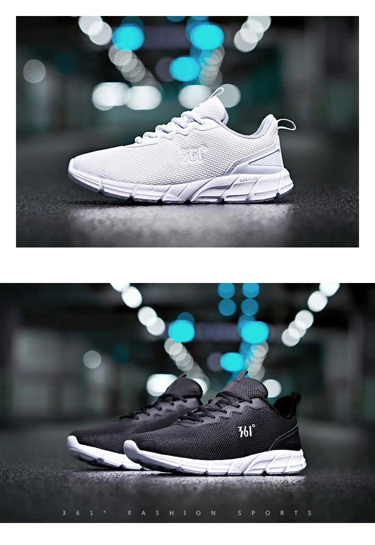 Baskets Running Femme 361 Degrees - Légères Respirantes Amorti - badassmood