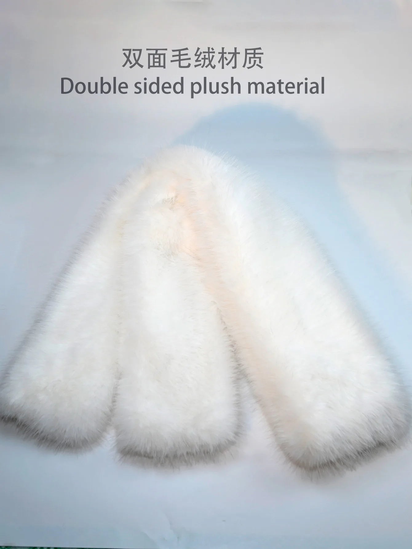 Écharpe Fourrure Vison Synthétique Femme - Foulard Chaud Fluffy Hiver - badassmood