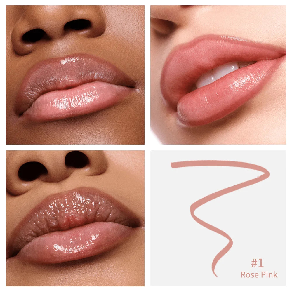 Crayon Contour Lèvres Waterproof Peel-Off - Tint Mat Effet Tatouage - badassmood
