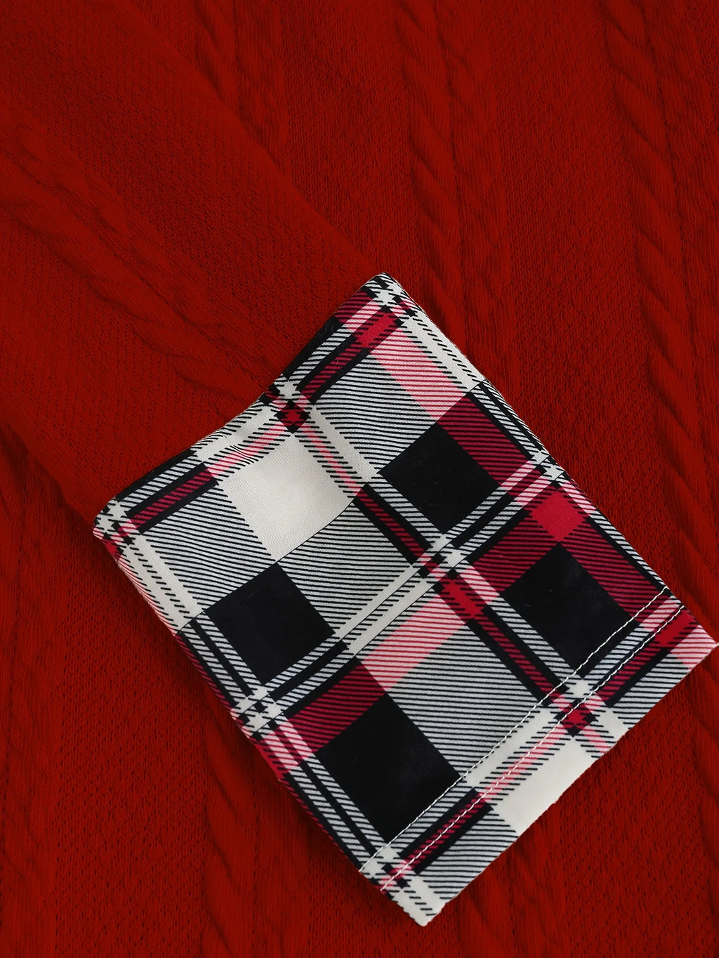 Robe Tricot Femme Capuche Carreaux - Taille Haute Manches Longues Ligne A Automne - badassmood