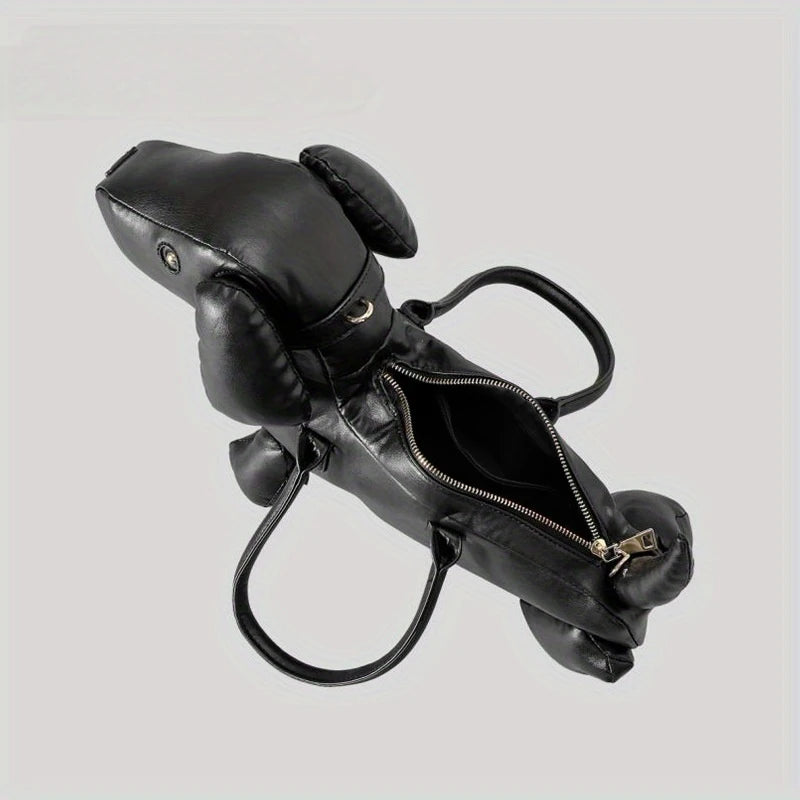 Sac Teckel Mignon Femme - Sac Bandoulière Créatif Cuir PU Original - badassmood