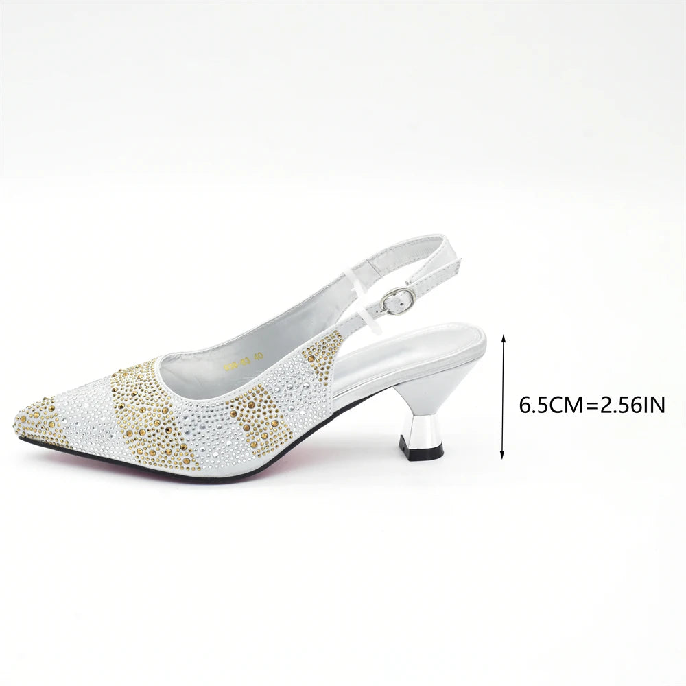 Ensemble Chaussures et Sac Italien Designer Mariage - Escarpins Luxe Femme Mariée Soirée - badassmood