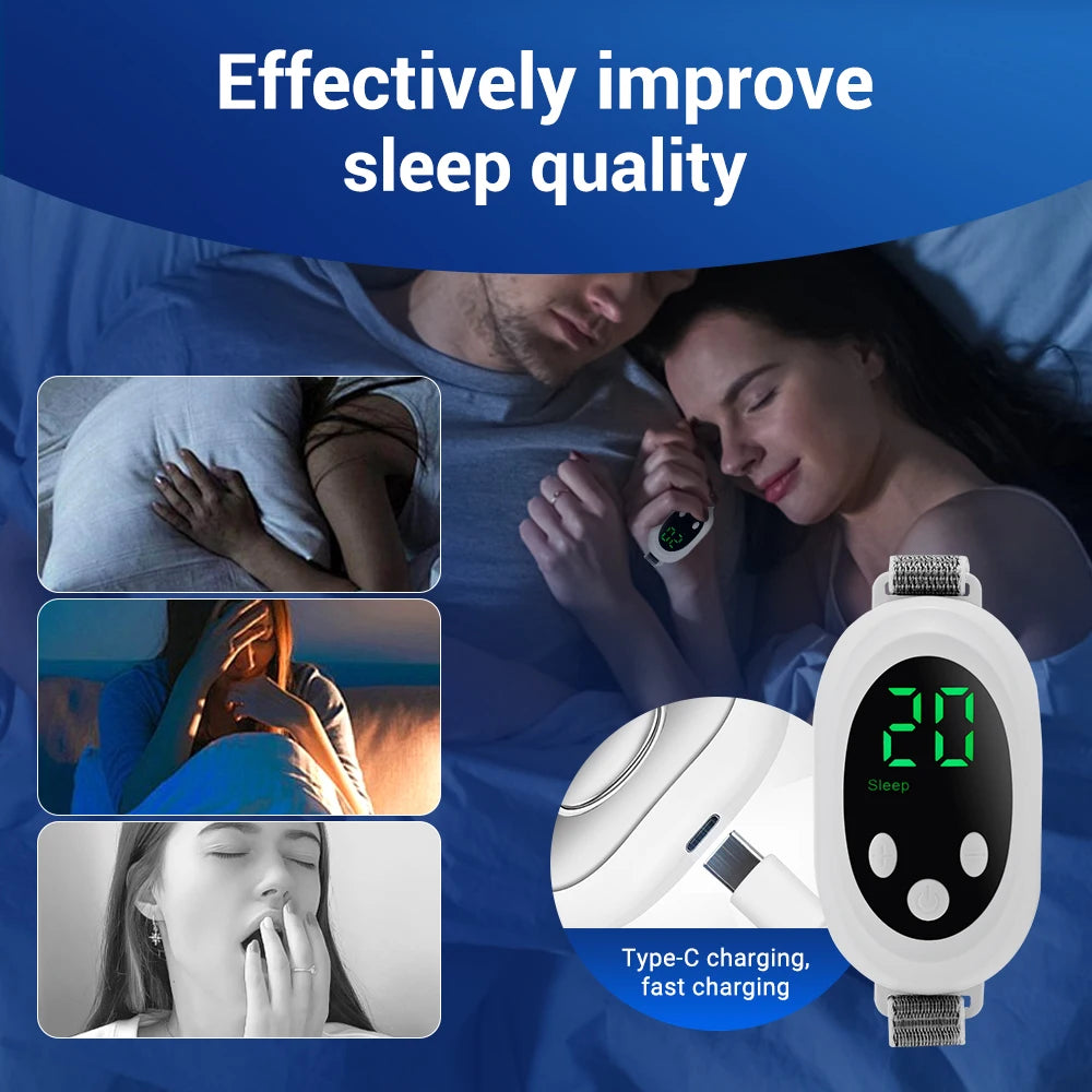 Appareil intelligent anti-insomnie pour un sommeil réparateur naturel, dispositif bien-être et santé de badassmood.com