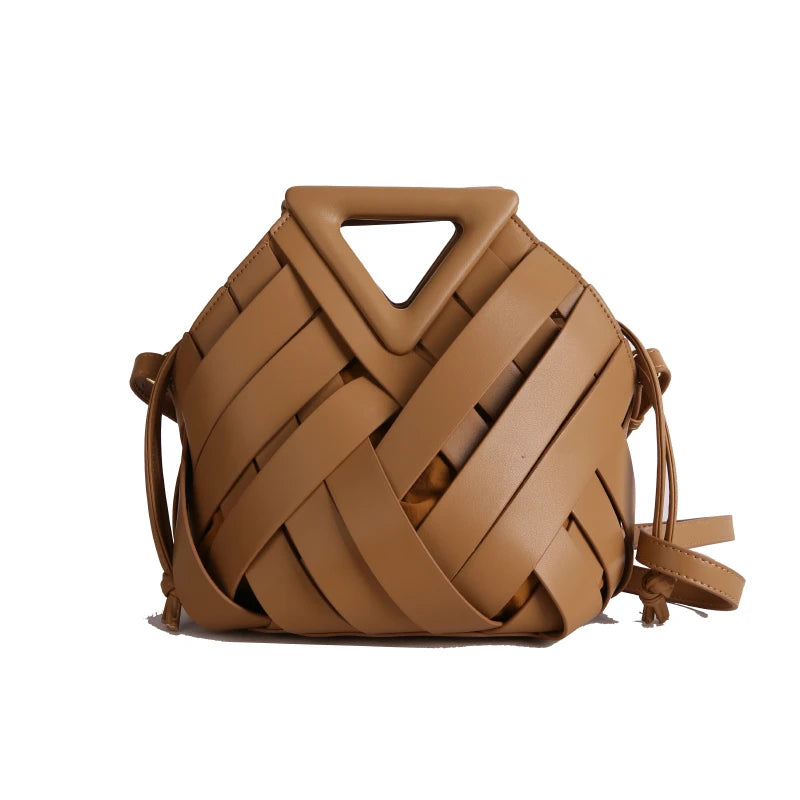 Sac Panier Ajouré Crossbody 2025 - Design Niche Grande Capacité Épaule Femme - badassmood