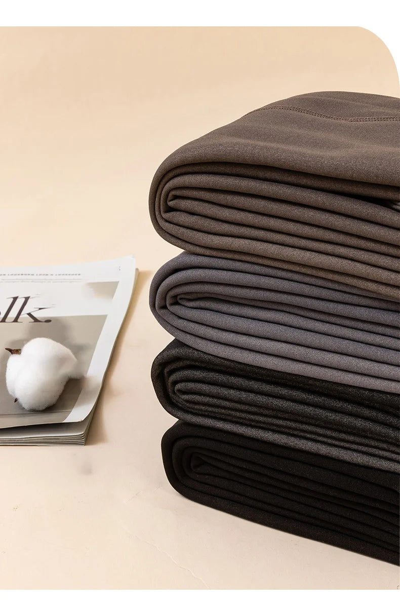 Collants Thermiques Femme Doublés Polaire - Taille Haute Hiver Chaud - badassmood