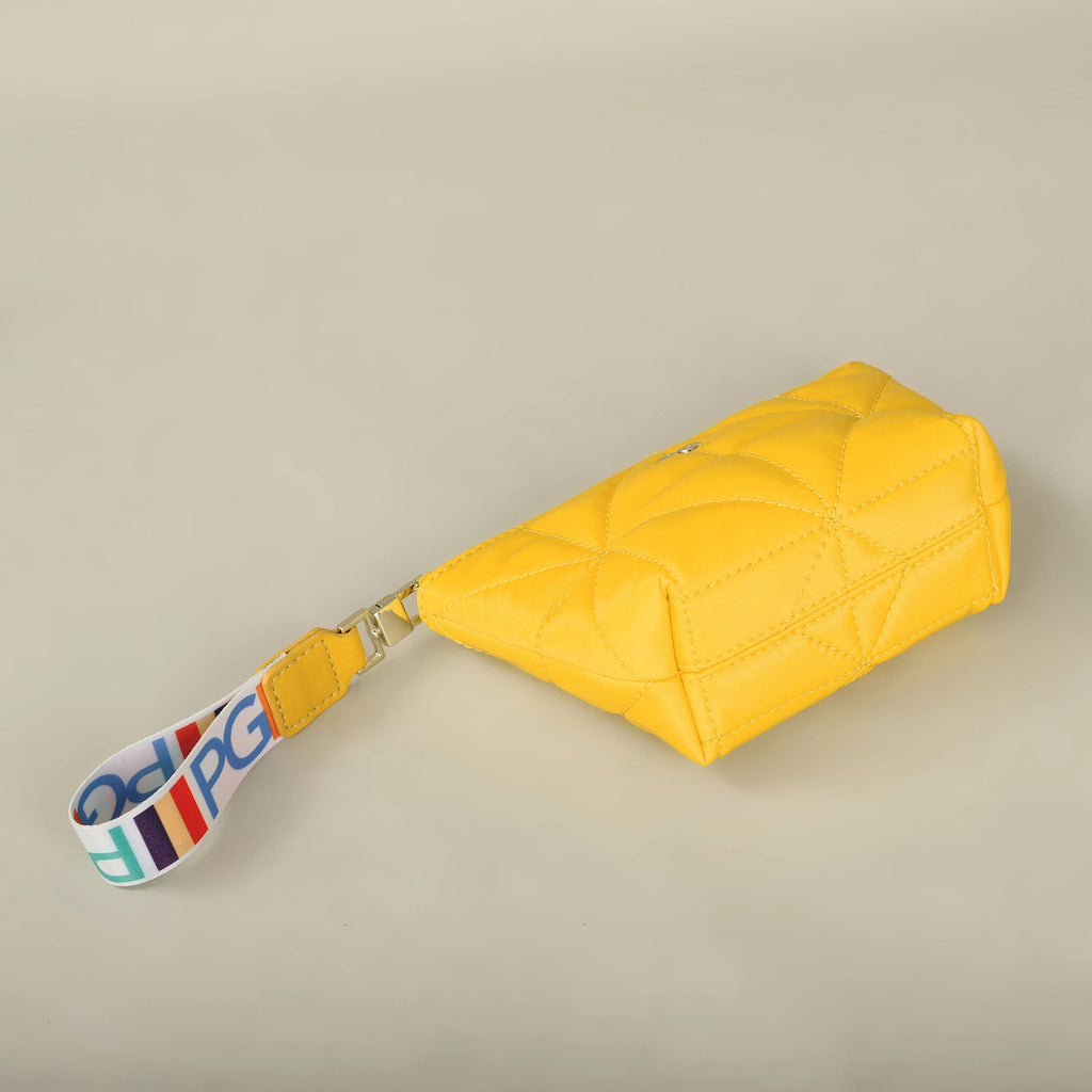 PG 2026 Nylon Change Bag Closed Small Waterproof Cosmetic Bag with Printed Zipper - badassmood