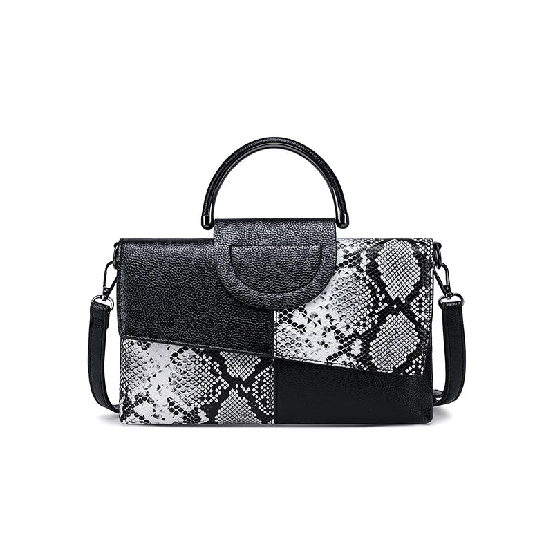 Sac à main femme en cuir PU souple, luxe, avec bandoulière et porté épaule, design élégant et moderne.