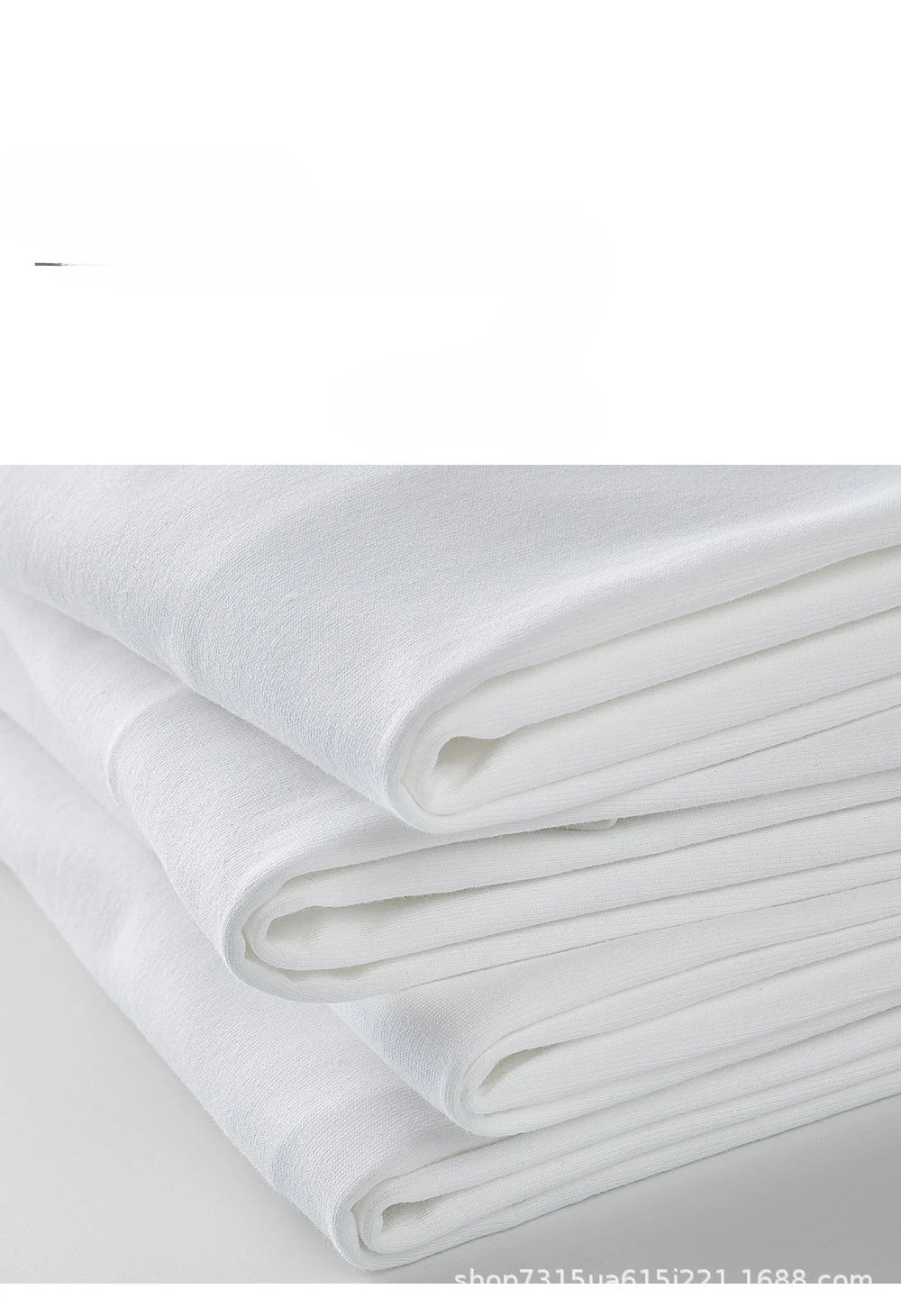 T-Shirt Coton Épais 300g Beige - Col Rond Loose Unisexe Été Basique - badassmood