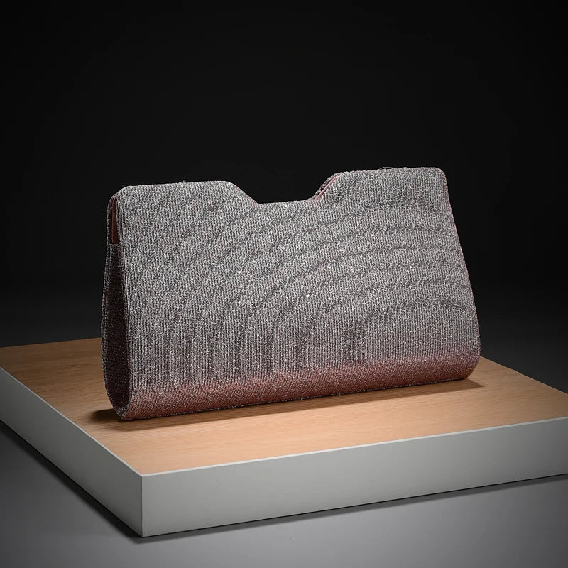 Sac Chaîne Motif Luxe Polyvalent - Pochette Soirée Mariage Femme Bandoulière Épaule - badassmood