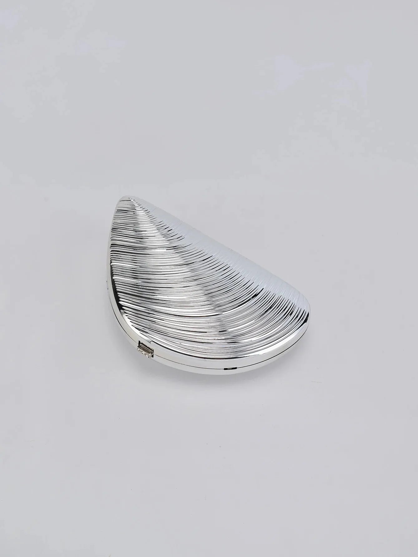 Pochette Coquillage Métal Acrylique Doré Argent - Sac Soirée Banquet Crossbody Femme - badassmood