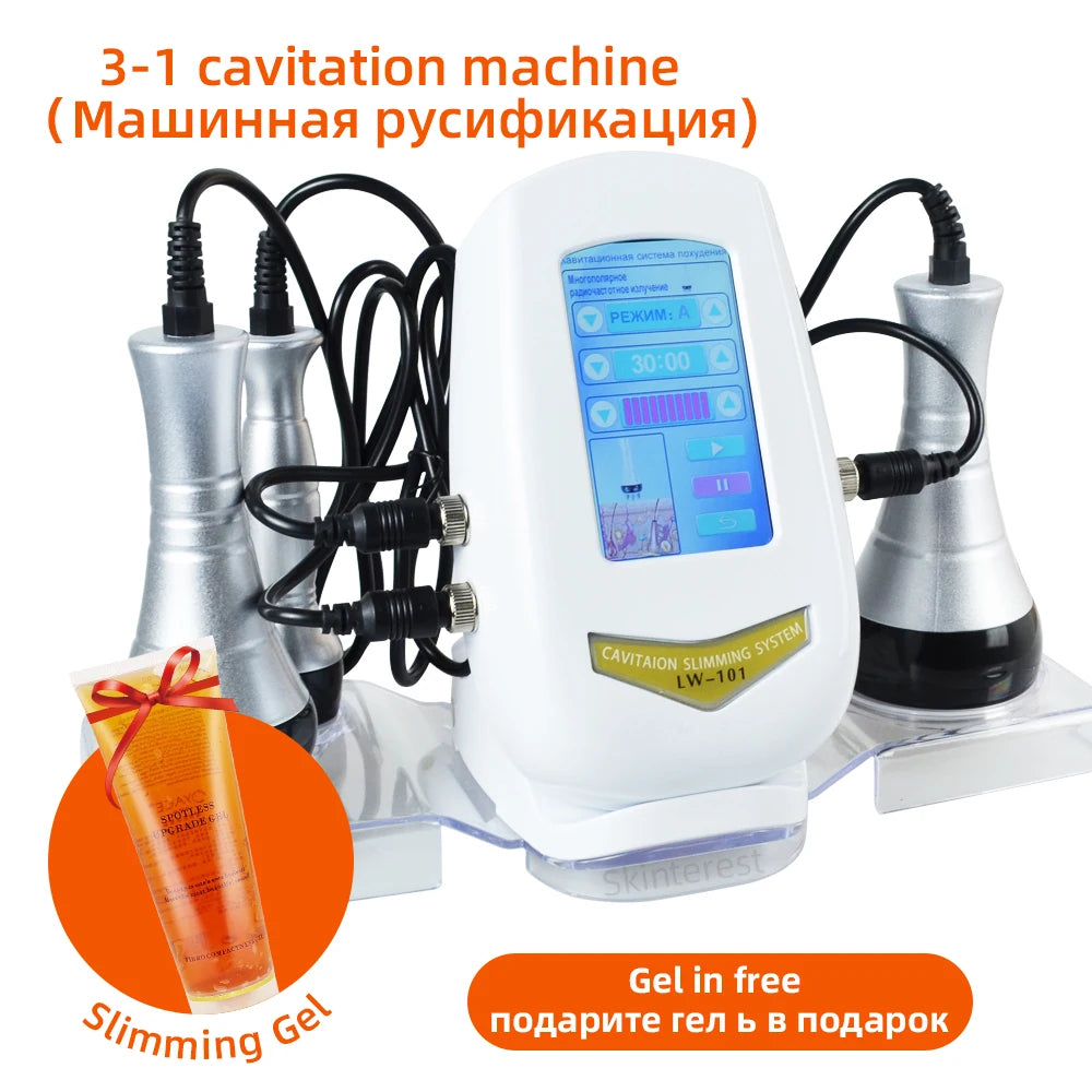 Appareil Minceur 3 en 1 Cavitation - Masseur Corps Visage Raffermissant Spa - badassmood
