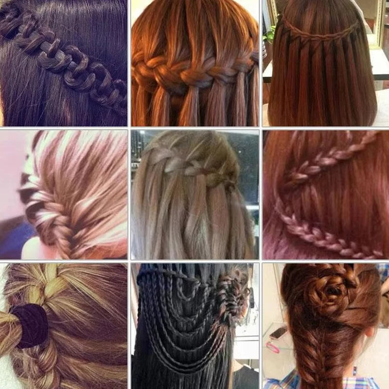 Machine à Tresses Automatique Électrique - Tresseuse Cheveux Rotative 360°