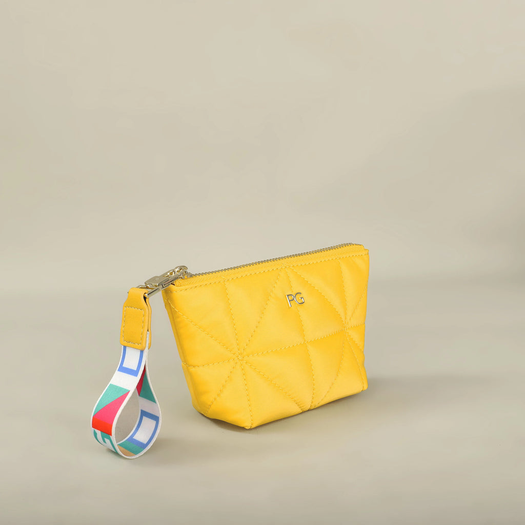 PG 2026 Nylon Change Bag Closed Small Waterproof Cosmetic Bag with Printed Zipper - badassmood