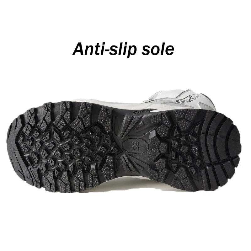 Bottes Neige Femme Imperméables Fourrées - Mi-Mollet Chaudes Légères Randonnée Hiver - badassmood