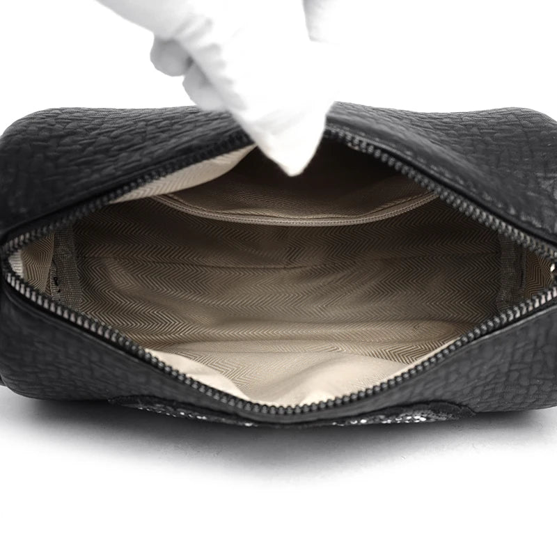 Sac à Main Cuir Luxe Femme - Sac Bandoulière Designer Élégant - badassmood