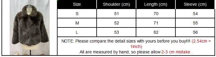 Manteau Fourrure Synthétique Marron Femme - Veste Longue Boutons Pression Hiver - badassmood