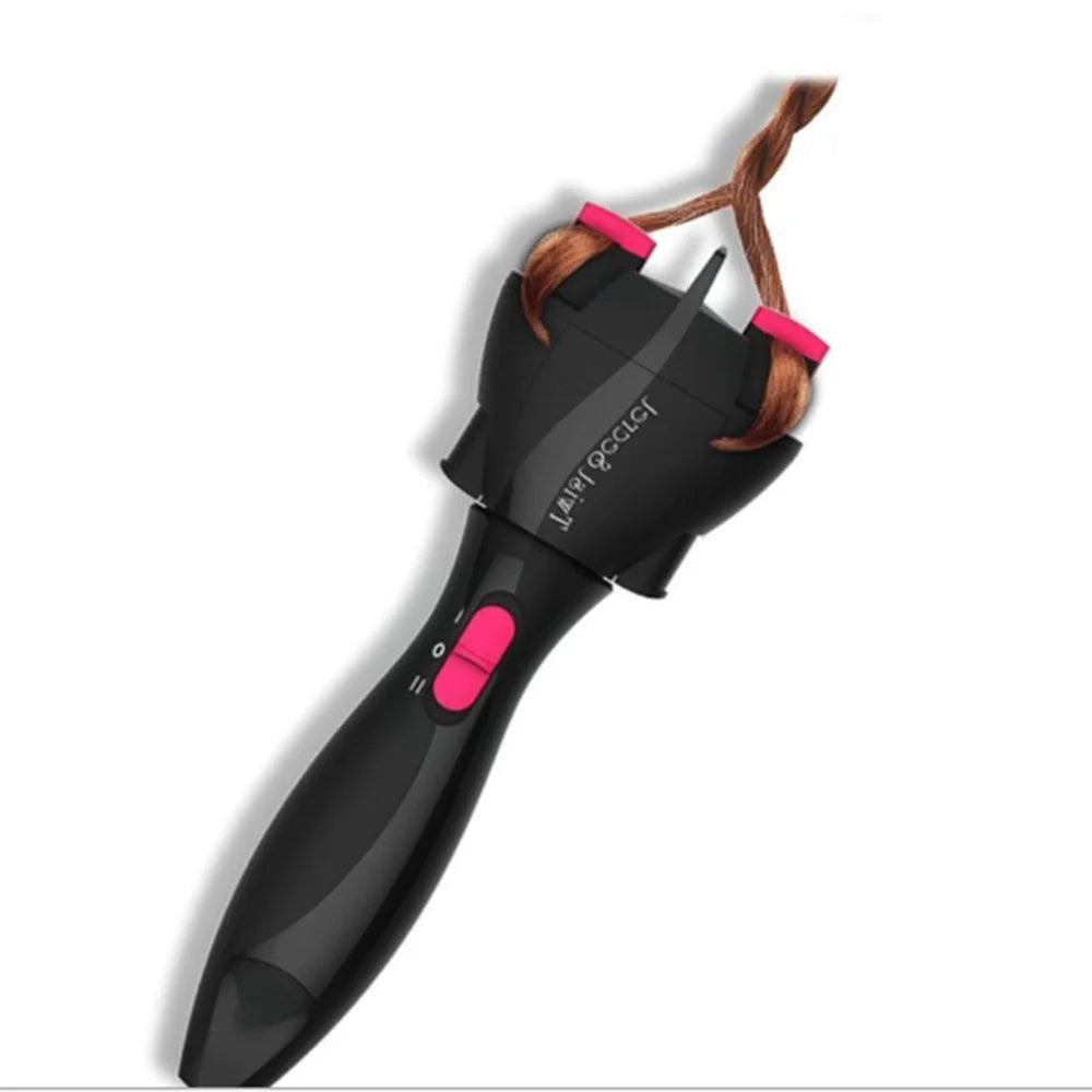 Automatic Hair Braider Electric Hair Braider Automatic Twist Braider Knitting Machine DIY  Styler Hair Styling Tool - badassmood