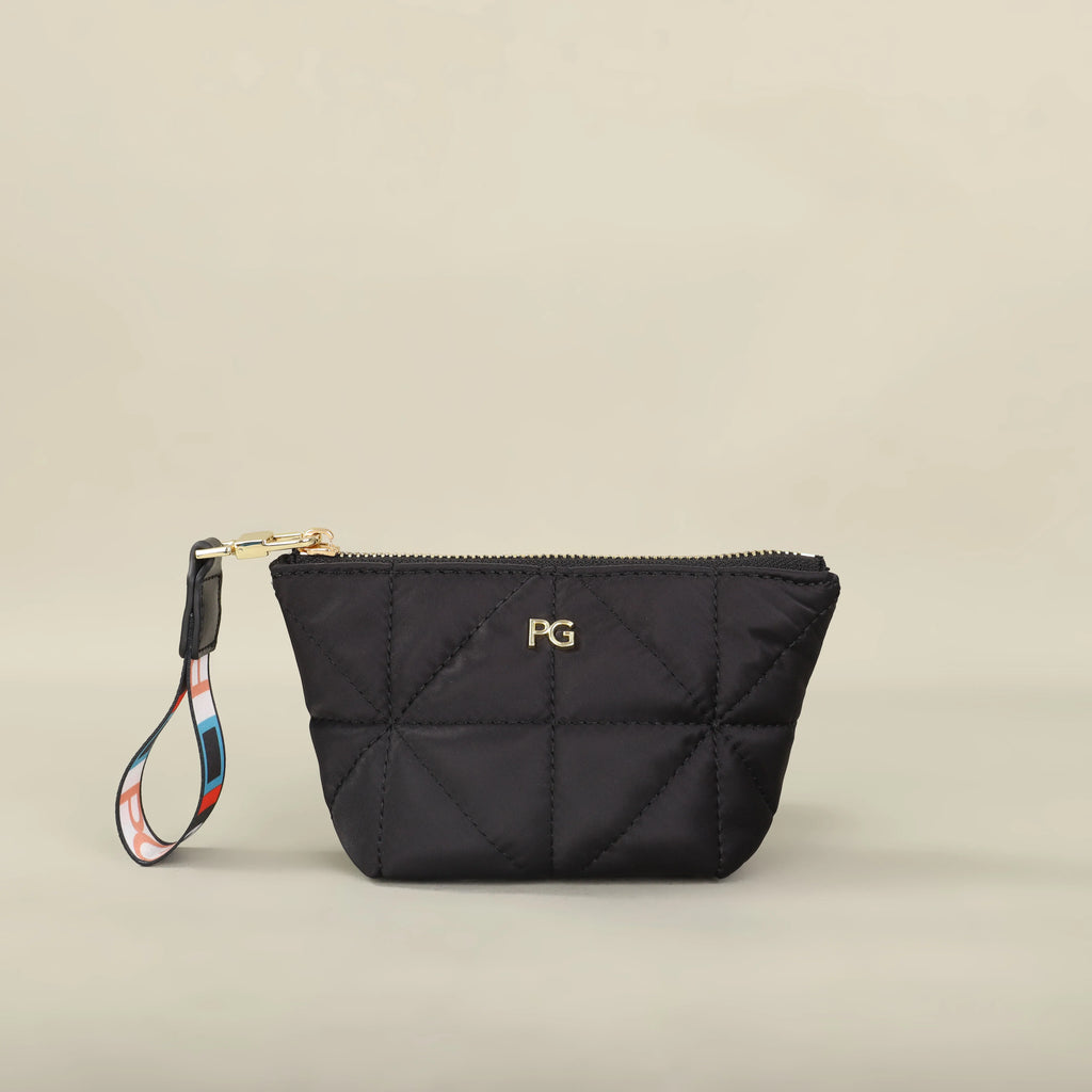 PG 2026 Nylon Change Bag Closed Small Waterproof Cosmetic Bag with Printed Zipper - badassmood