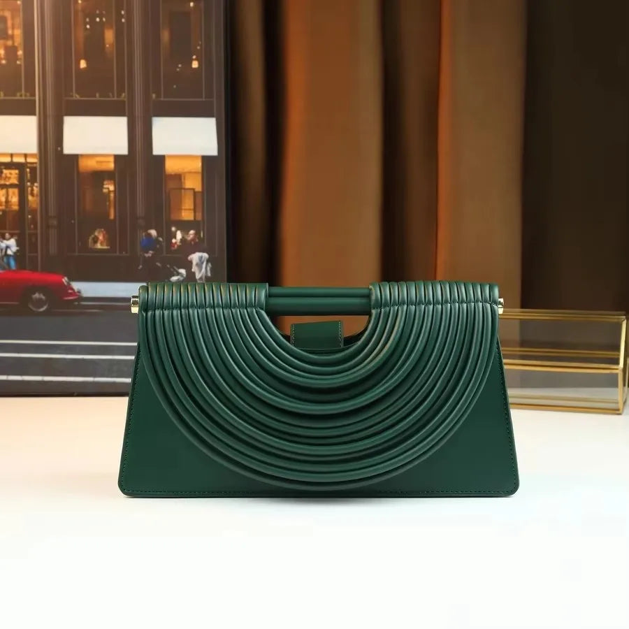 Sac à Main Tressé Artisanal 2025 - Pochette Design Haut de Gamme Bandoulière Femme - badassmood