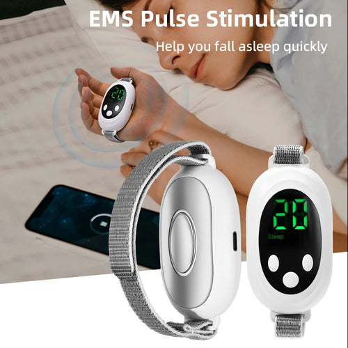 Appareil intelligent anti-insomnie de badassmood.com pour un sommeil réparateur naturel, dispositif de bien-être et santé.