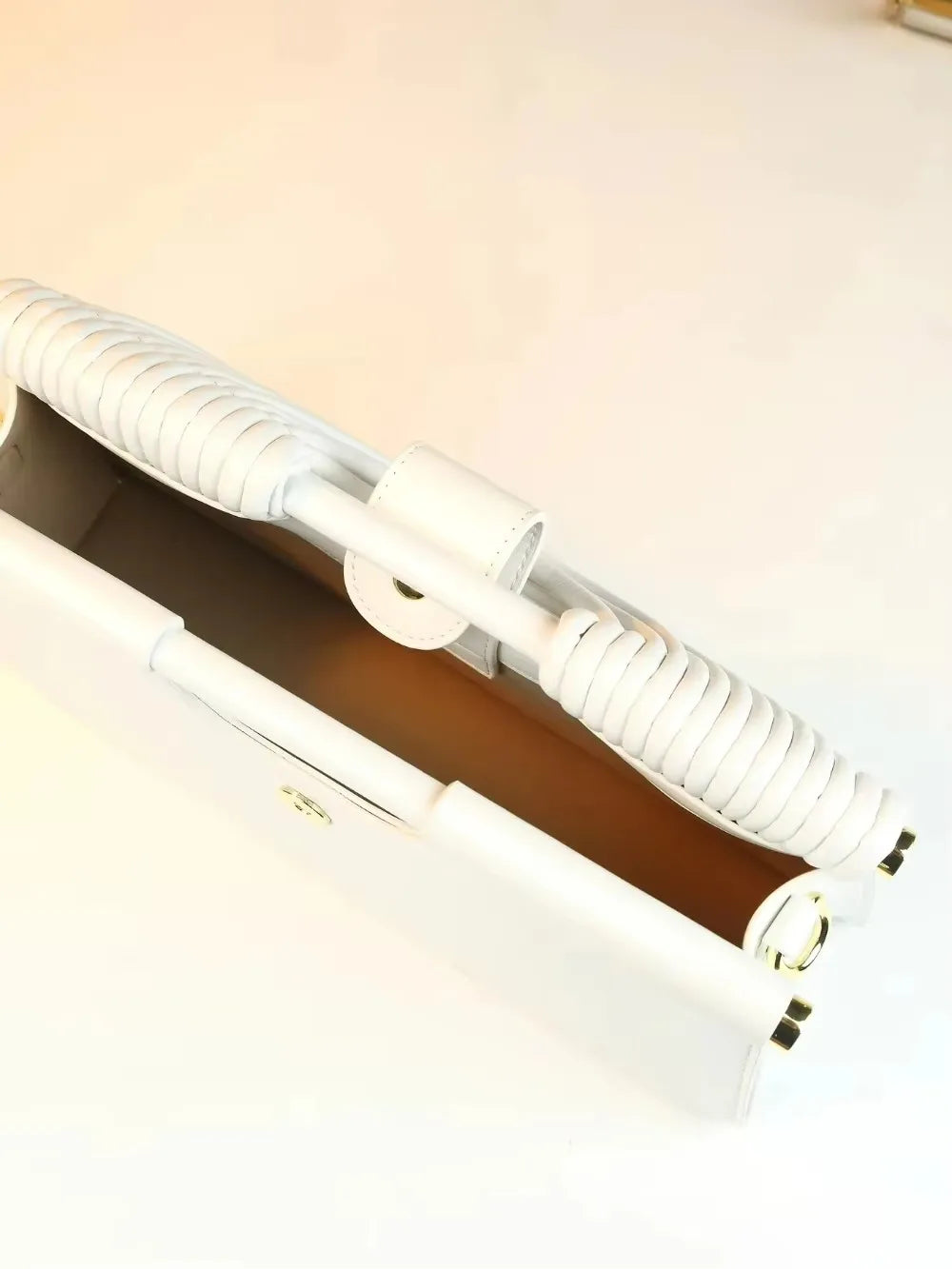 Sac à Main Tressé Artisanal 2025 - Pochette Design Haut de Gamme Bandoulière Femme - badassmood