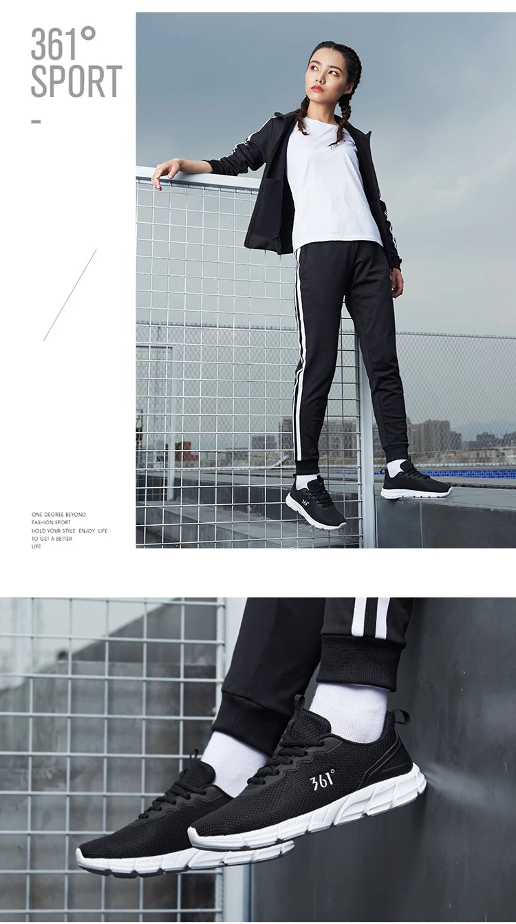 Baskets Running Femme 361 Degrees - Légères Respirantes Amorti - badassmood