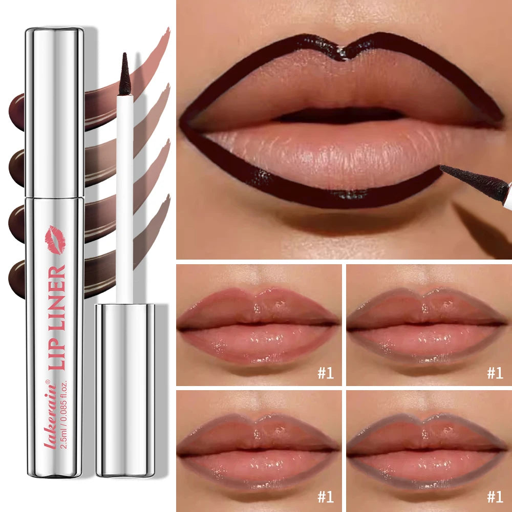 Crayon Contour Lèvres Waterproof Peel-Off - Tint Mat Effet Tatouage - badassmood