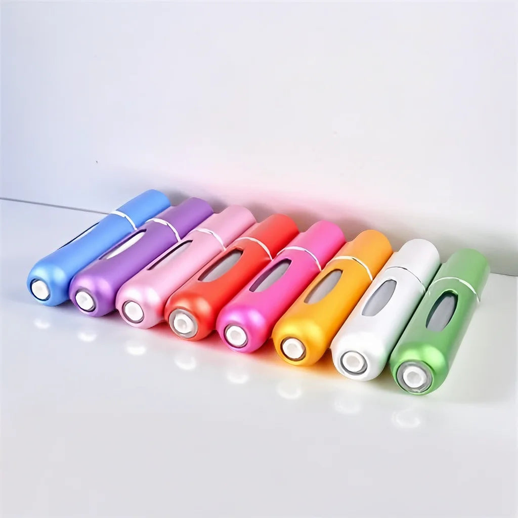 1/5Pcs Travel Perfume Bottle Refillable Portable Mini Atomizer Spray Refill Bottle Women Pocket Dispenser Cologne Sprayer 5ml - badassmood
