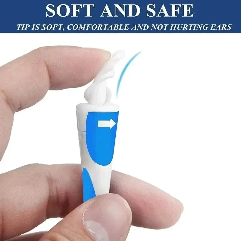 Ear Wax Remover Tool Ear Cleaner With Soft Silicone 16 Replacement Tips Simply To Grab Extract Earwax - badassmood