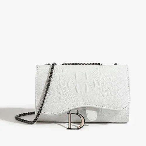 Sac à main femme en sequins et chaînes dorées, sac bandoulière luxe casual, élégant et tendance.