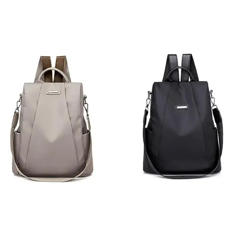 Sac à dos femme multifonction avec bandoulière amovible, style casual tendance, sac à dos pratique et moderne pour femmes.