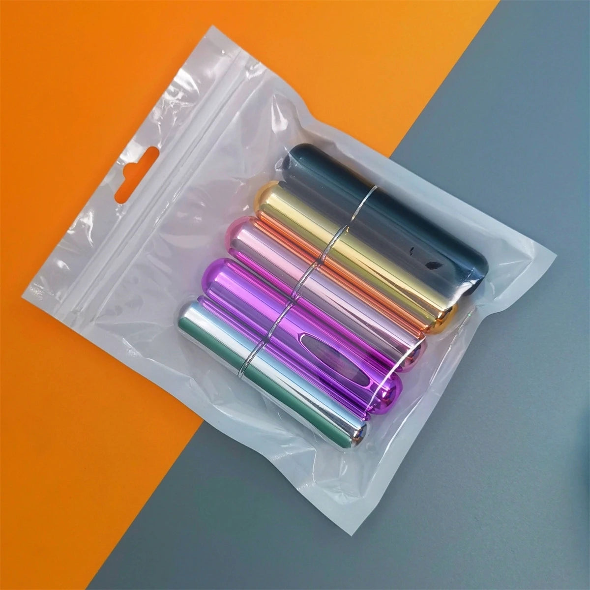 1/5Pcs Travel Perfume Bottle Refillable Portable Mini Atomizer Spray Refill Bottle Women Pocket Dispenser Cologne Sprayer 5ml - badassmood