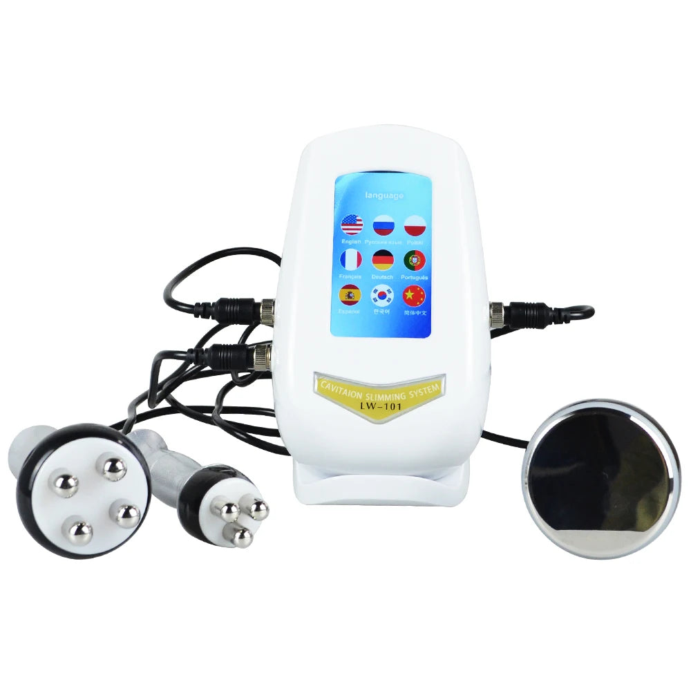 Appareil Minceur 3 en 1 Cavitation - Masseur Corps Visage Raffermissant Spa - badassmood