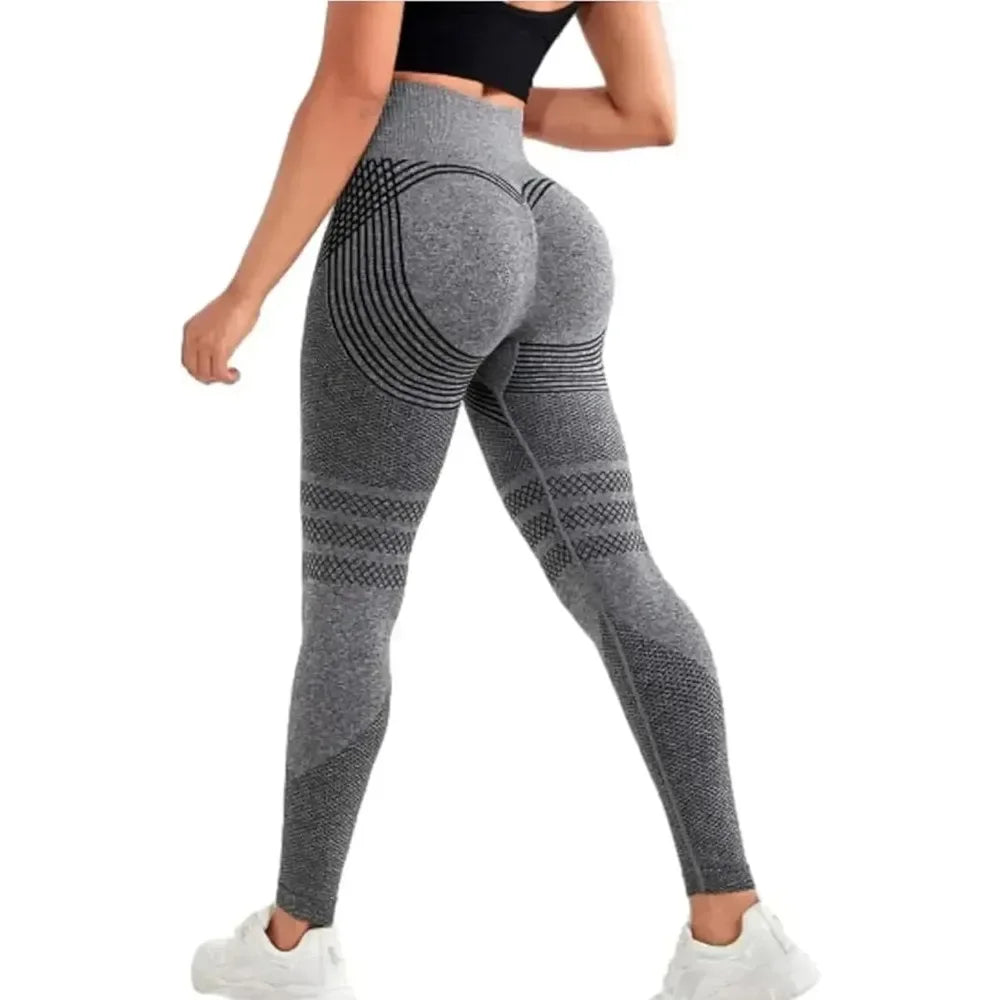 Legging Anti-Cellulite Femme Taille Haute - Pantalon Sport Gainant - badassmood