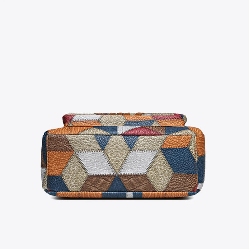Sac à Main Vintage Femme Multi-Poches - Sac Bandoulière Rétro Élégant - badassmood