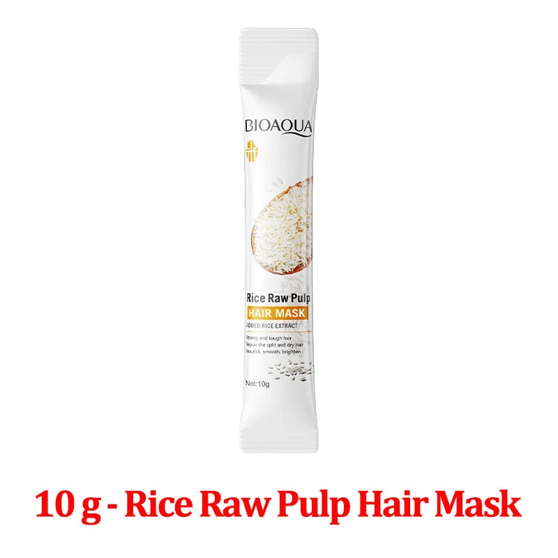 10/30/50/100/400g Magical Keratin Hair Mask 5 Seconds Repair Damaged Frizzy Hair Soft Smooth Shiny Rice Moisturizing Hair Care - badassmood