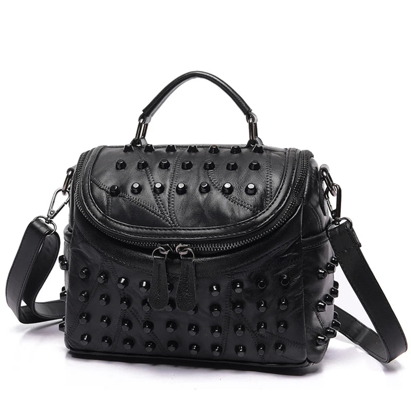 Sac à Main Cuir Véritable Femme Luxe - Sac Bandoulière Designer 2026