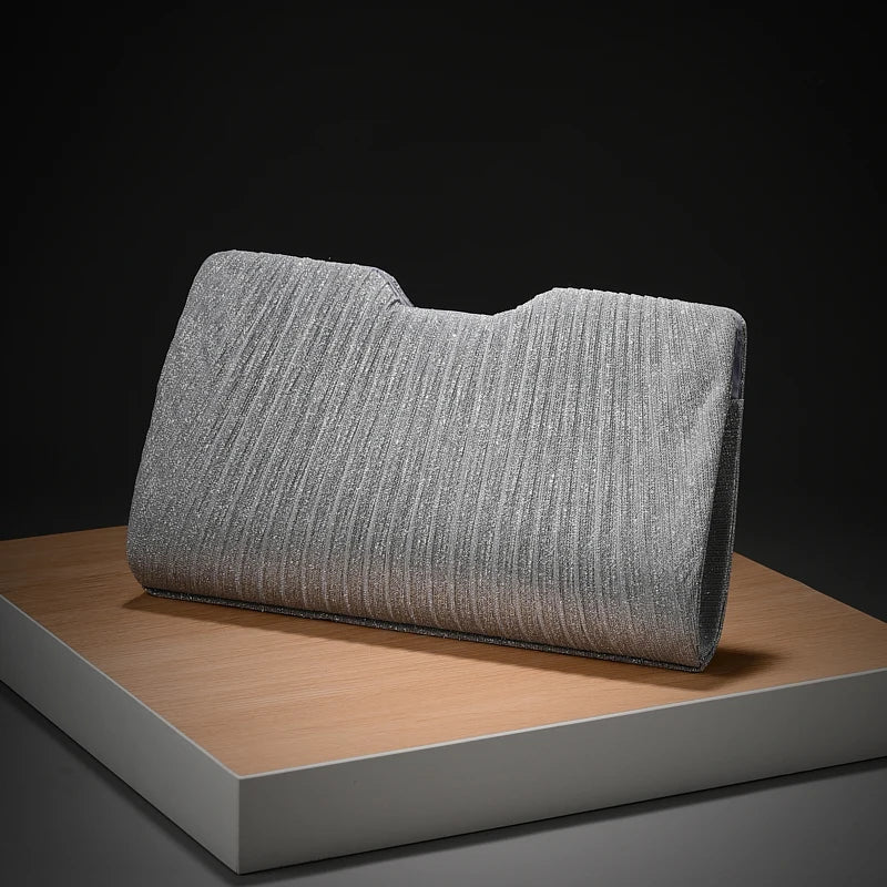 Sac Chaîne Motif Luxe Polyvalent - Pochette Soirée Mariage Femme Bandoulière Épaule - badassmood